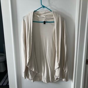 GAPfit  Cream Knit Cardigan Modal